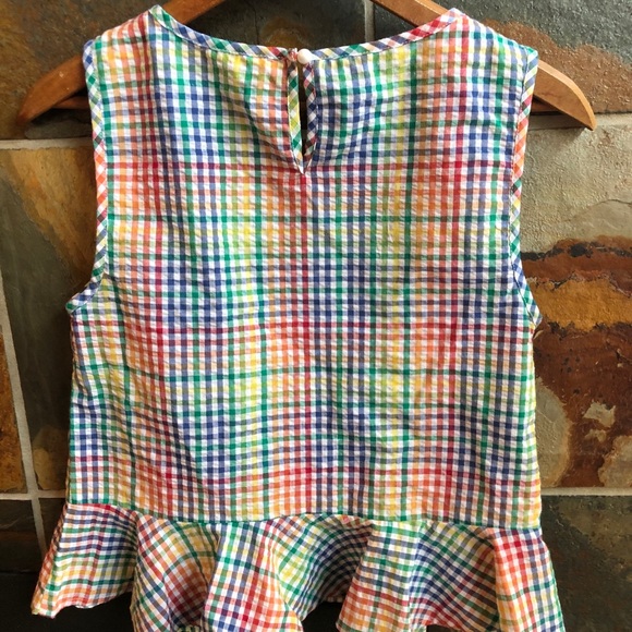 Sz xs lord and Taylor design lab peplum top - Picture 3 of 4